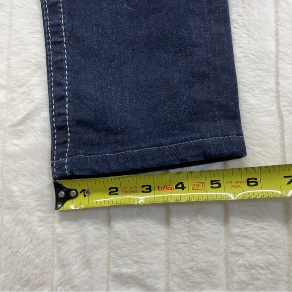 Rock Revival Jessica Curvy Mid Rise Sz 26 Womens Skinny Embellished Rhinestone - Picture 14 of 15